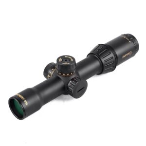 FSI 1-5x30 LPVO Rifle Scope SFP Illuminated Reticle with Mount 30mm Tube (Mil Dot)