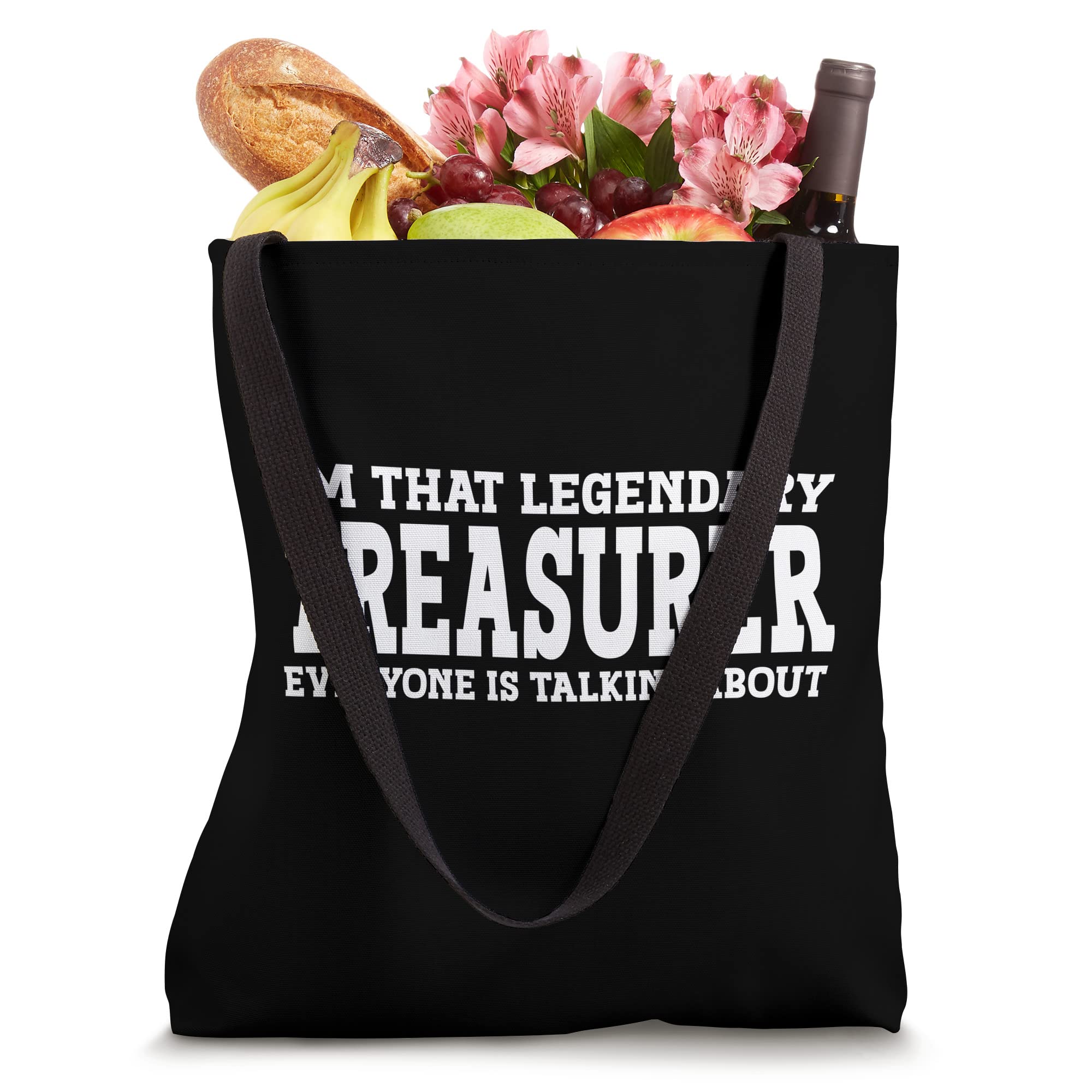 Treasurer Job Title Employee Funny Worker Treasurer Tote Bag