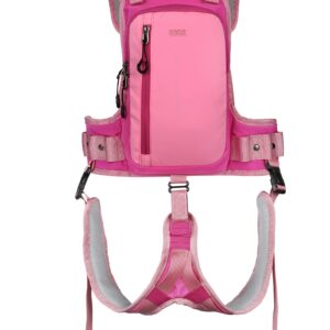 QOGIR Ski Harness for Kids: Teach Your Child The Speed Control of Skiing with Mini Backpack and Adjustable Seat Harness