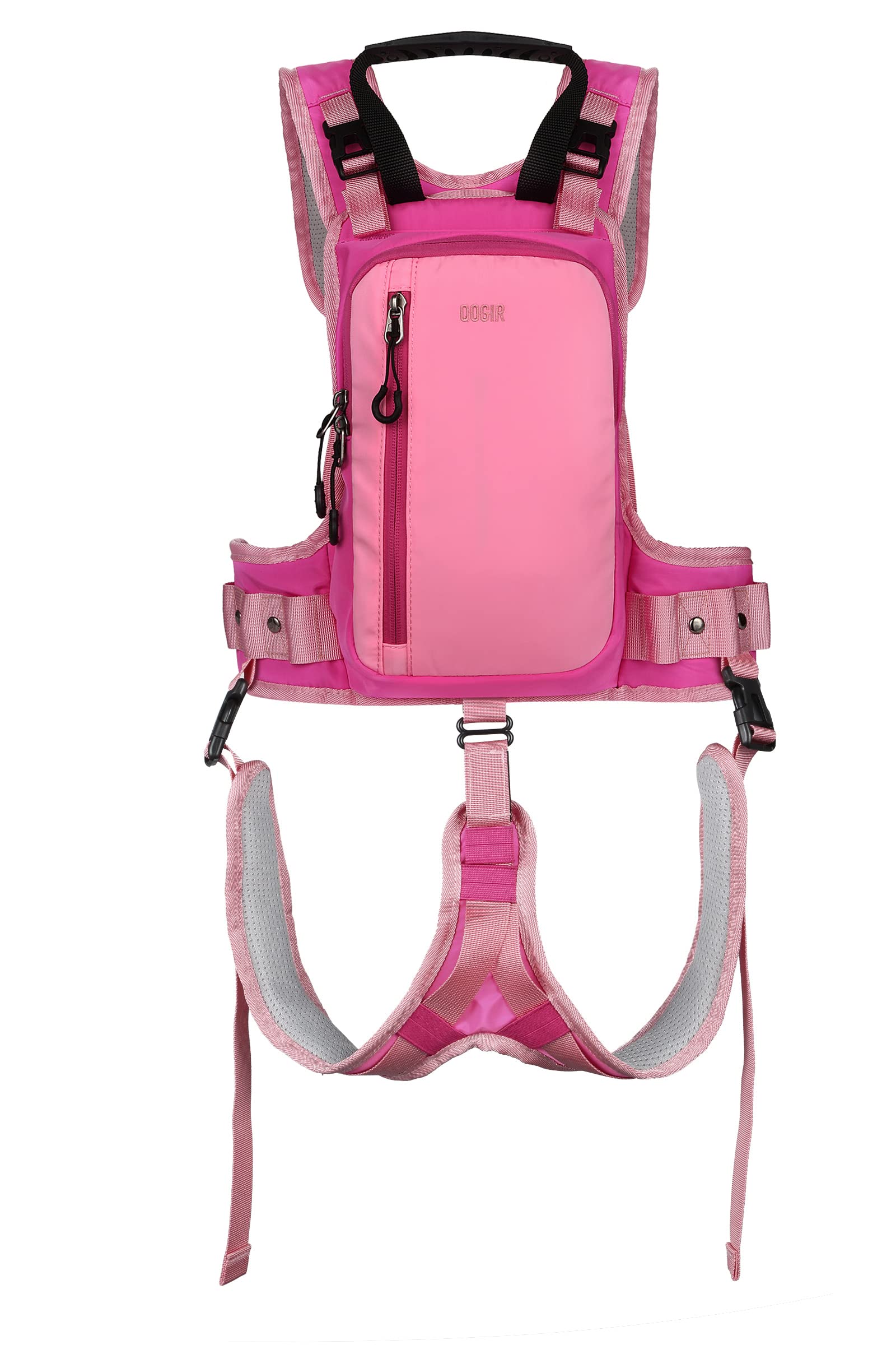 QOGIR Ski Harness for Kids: Teach Your Child The Speed Control of Skiing with Mini Backpack and Adjustable Seat Harness