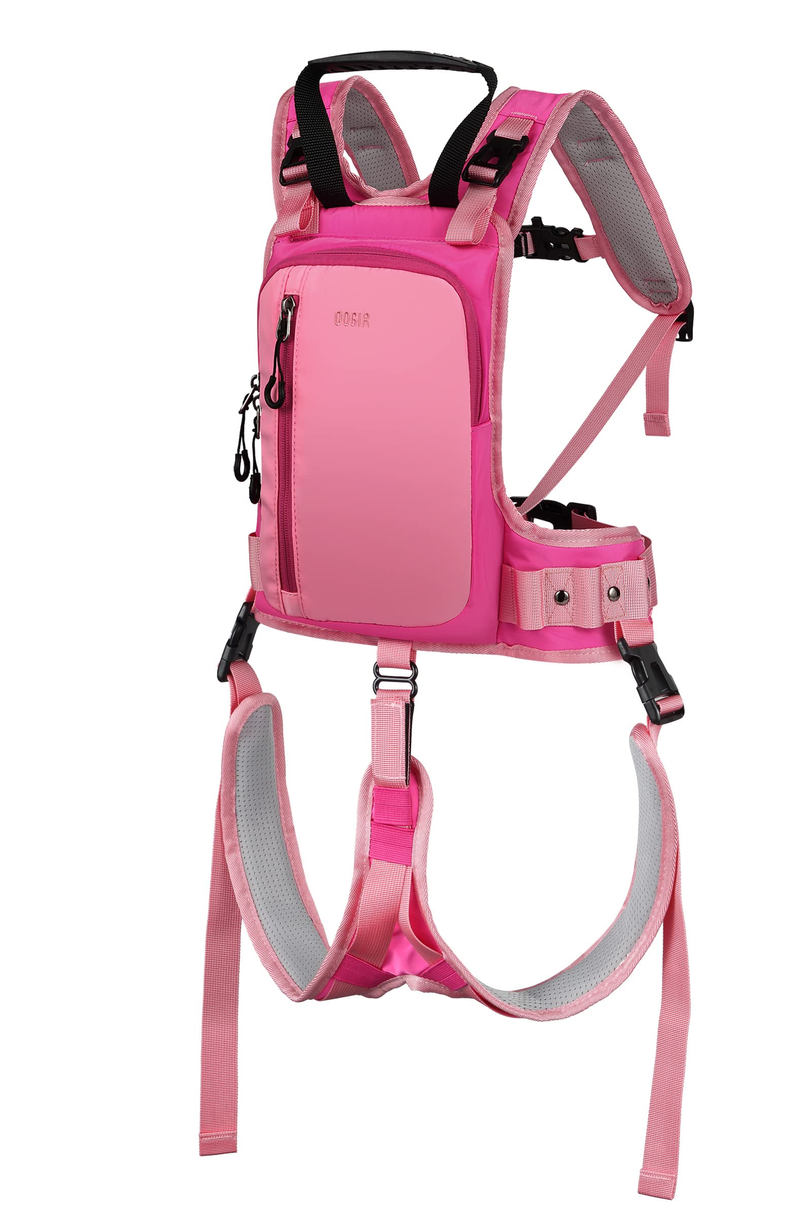 QOGIR Ski Harness for Kids: Teach Your Child The Speed Control of Skiing with Mini Backpack and Adjustable Seat Harness