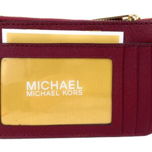 Michael Kors Jet Set Travel Small Coin Pouch with ID (Mulberry)