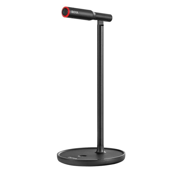 Boya Table Stand USB Condenser Cardiod Microphone for Windows Mac PC (by-CM1)