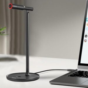 Boya Table Stand USB Condenser Cardiod Microphone for Windows Mac PC (by-CM1)