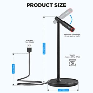 Boya Table Stand USB Condenser Cardiod Microphone for Windows Mac PC (by-CM1)