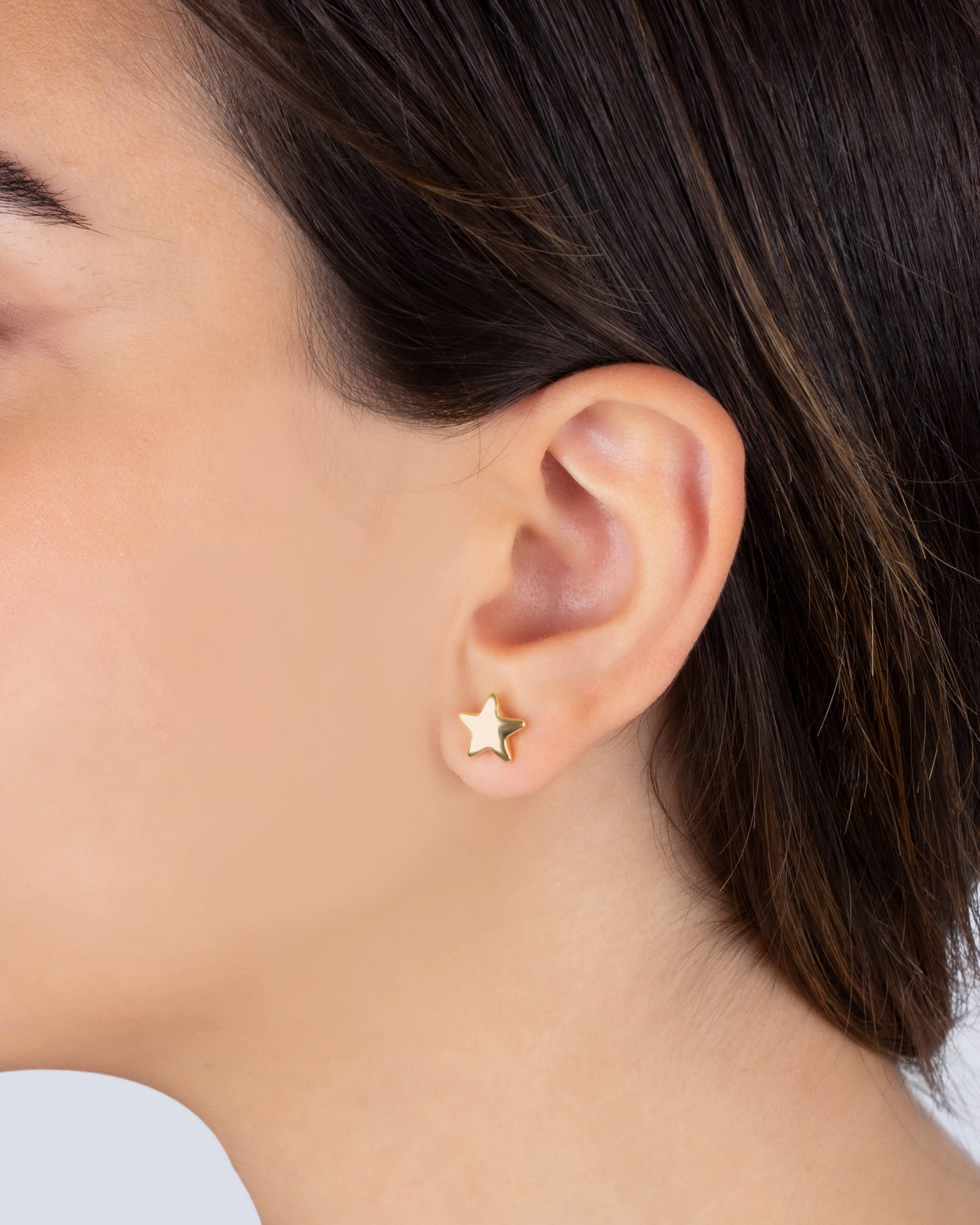 Jewelry Atelier Gold Filled Stud & Dangle Earrings Collection - 14K Solid Yellow Gold Filled Stylish Earrings for Women with Different Occasions & Styles