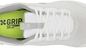 PUMA Golf Men's Fusion PRO Extra Wide Golf Shoe, Puma White-Puma Silver-High Rise, 9.5