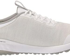 PUMA Golf Men's Fusion PRO Extra Wide Golf Shoe, Puma White-Puma Silver-High Rise, 9.5