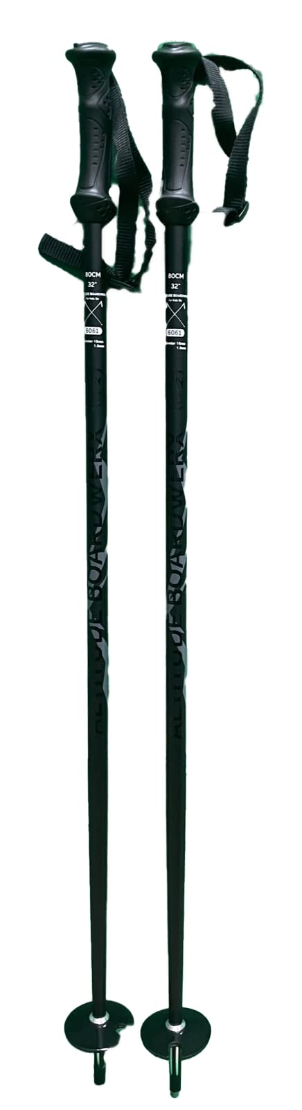 Altitude Toddler/Small Kids SKI Poles 32"/80CM (6061 Aluminum & 16MM Shaft)