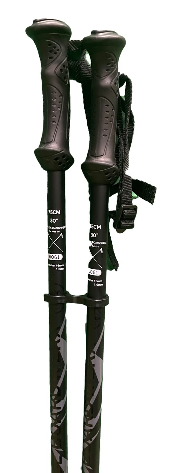 Altitude Toddler/Small Kids SKI Poles 30"/75CM (6061 Aluminum & 16MM Shaft)