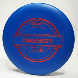 Discraft Challenger (Putter Line) Putter & Approach Golf Disc, Pick Weight/Color [Stamp & Exact Color May Vary] Purple 173-174 Grams