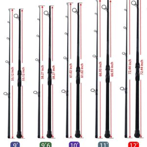 LITTMA—Surf Spinning Rod LITTMA Surf Rods Saltwater 12ft 9ft 10ft 11ft Graphite Surf Rod Surf Casting Rod Surf Fishing Rod Surf Rod Saltwater Surf Travel Rod Surf Rod Barra de Surf Surf Rod