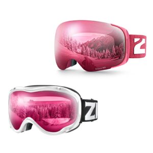 zionor lagopus ski goggles z1 zipon hd lens ski goggles