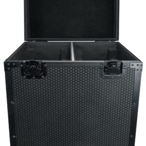 Rockville RMH2B Black Case for Chauvet/American DJ/Martin Moving Head Lights