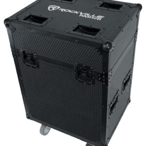 Rockville RMH2B Black Case for Chauvet/American DJ/Martin Moving Head Lights