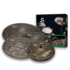 zildjian s dark 4-piece cymbal pack