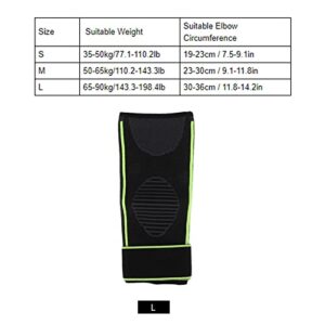 Qinlorgo Compression Knee Brace, Mens Basketball Hook Loop Breathable Prevent Injury Knee Brace for Cycling