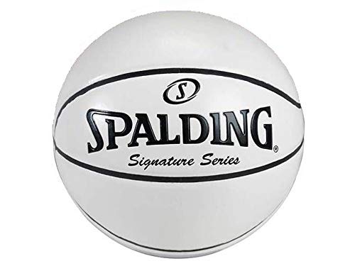 Collectible Supplies All White Autograph Full Size Signature Series Basketball