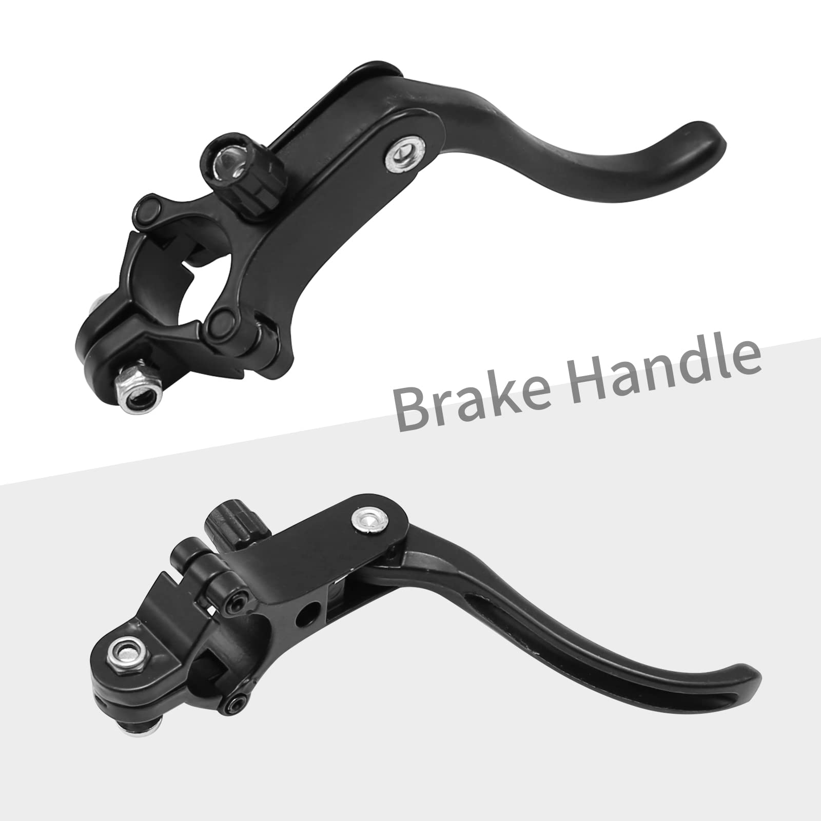 UOIENRT Front& Rear Bike Brake Kit Caliper Side Pull Alloy Bike Brake Caliper Kit Replacement for Road Bikes(Black)