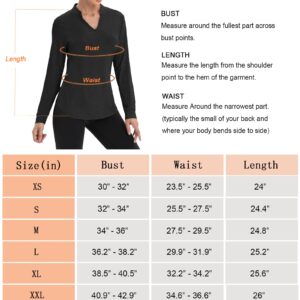 COOrun Long Sleeve Workout Shirts for Women Yoga Athletic Casual Tops Gym Running Breathable Shirt Quick Dry Purple_ Large