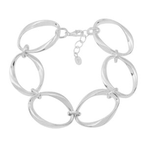 Silpada 'Praise' Sterling Silver Link Bracelet, 8" + 1"