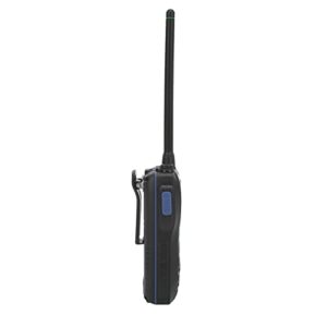 Portable VHF Transceiver, Marine Radio 6W 1W Compact Low Distortion Waterproof Anti Interference for Port Logistics (US Plug)