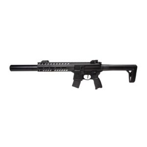 sig sauer mcx gen 2 .177 caliber 30rd co2-powered semi-auto pellet air rifle | accurate high-performance airgun for shooting training & practice, black