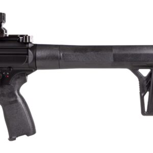 SIG SAUER MPX Gen II CO2-Powered Semi-Automatic .177 Caliber Pellet Air Rifle with Flip-Up Adjustable Sights - 30rd Rapid Pellet Magazine Included