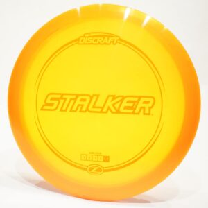 Discraft Stalker (Z Line) Fairway Driver Golf Disc, Pick Weight/Color [Stamp & Exact Color May Vary] Orange 173-174 Grams