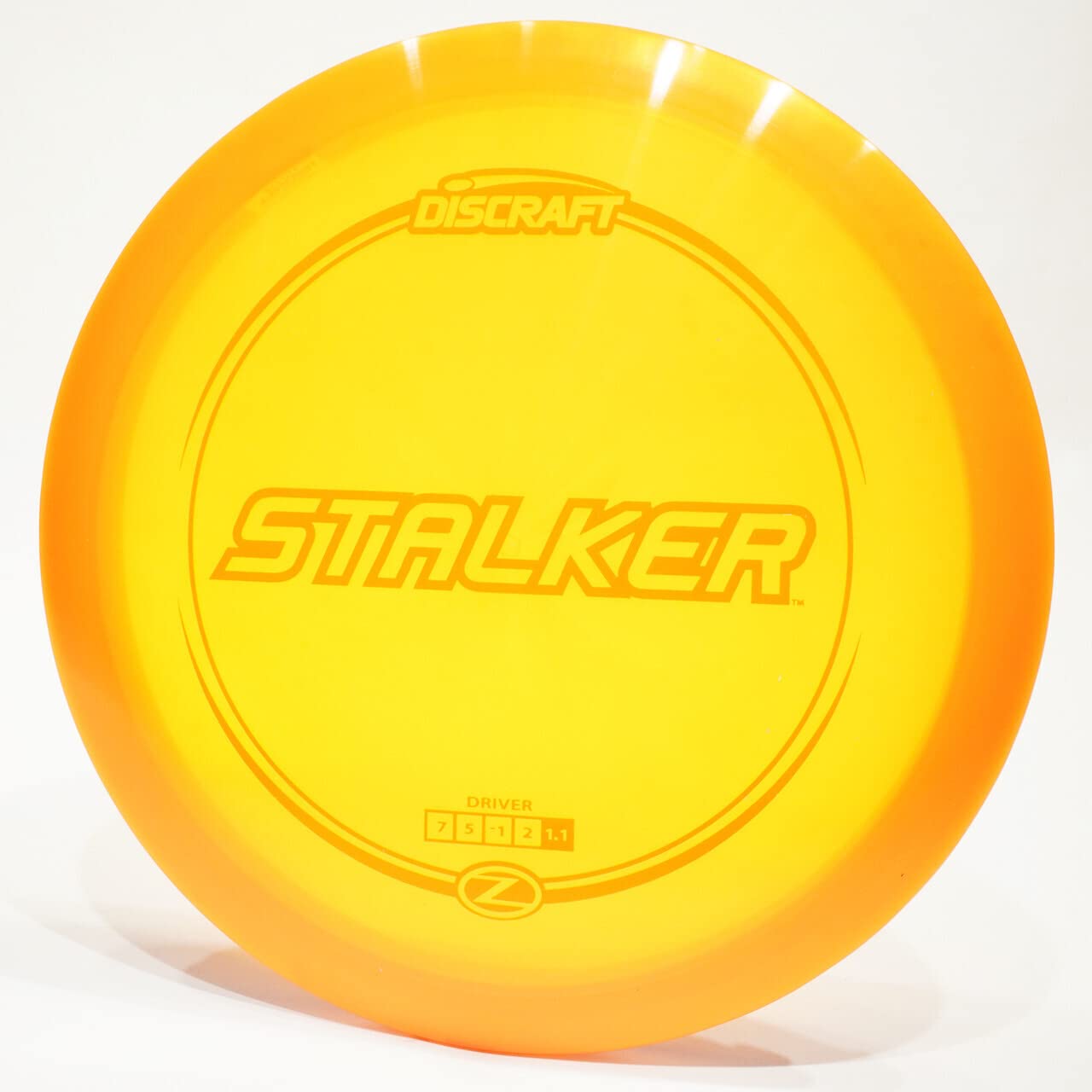 Discraft Stalker (Z Line) Fairway Driver Golf Disc, Pick Weight/Color [Stamp & Exact Color May Vary] Orange 173-174 Grams