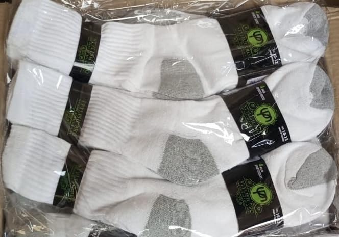 Crew socks 12 Pairs pack (Size 10-13 Adult)