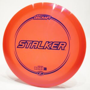 Discraft Stalker (Z Line) Fairway Driver Golf Disc, Pick Weight/Color [Stamp & Exact Color May Vary] Orange 173-174 Grams