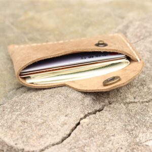 New Type Simple Structure Large Capacity Handmade Card Case can Hold Banknotes Credit Cards Certificates and Card Bags