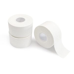 ZHIUGUZILLA Athletic Sport Tape | 3 Pack White Athletic Sports Tape | | Sports Tape Athletic for Sport Trainers & First Aid Injury Wrap | 1.5 Inch*15 Yards（White）