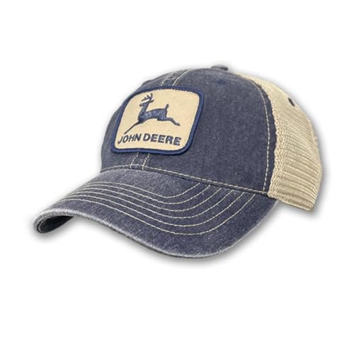 John Deere Stone Washed Baseball Cap Hat