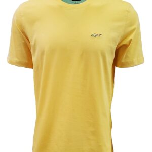 Greg Norman Men's Crew-Neck T-Shirt (US, Alpha, X-Large, Regular, Regular, Yellow Sand (YLSD))