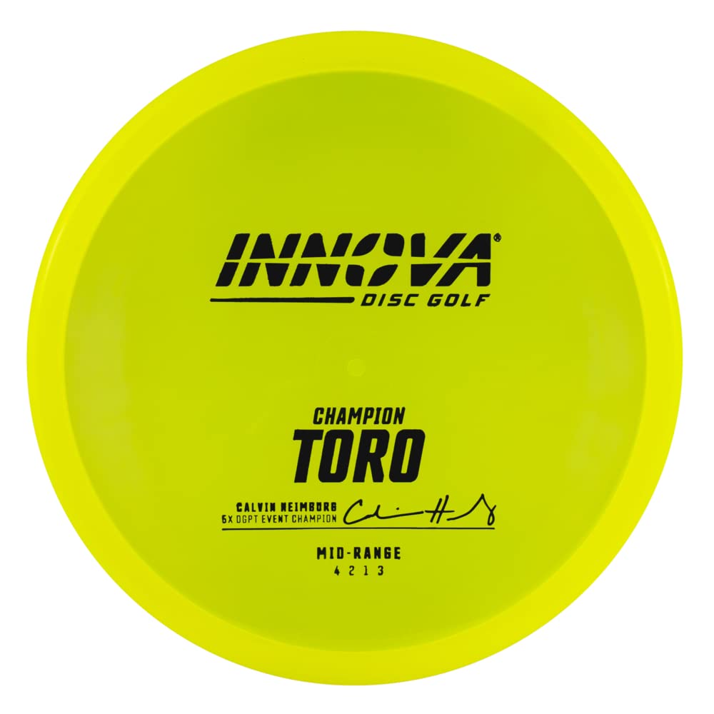 INNOVA Calvin Heimburg Champion Toro Mid-Range Golf Disc [Colors Will Vary] - 173-175g