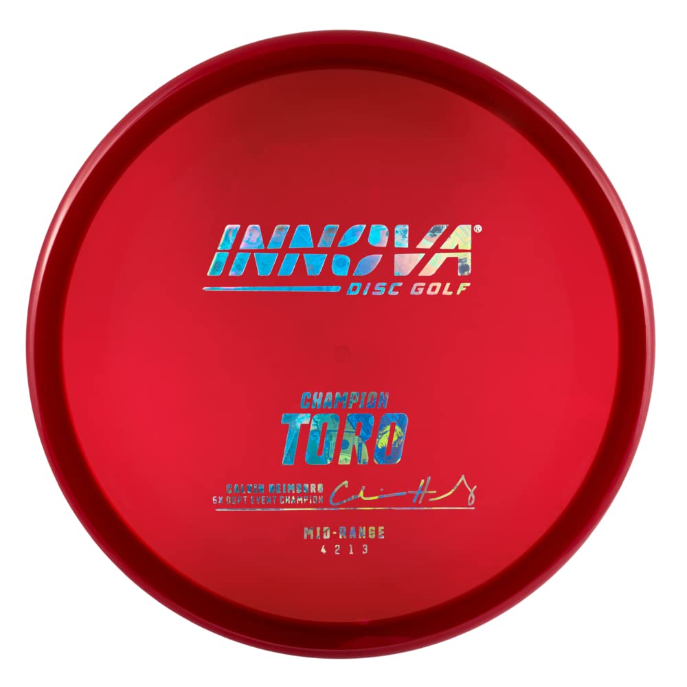 INNOVA Calvin Heimburg Champion Toro Mid-Range Golf Disc [Colors Will Vary] - 173-175g