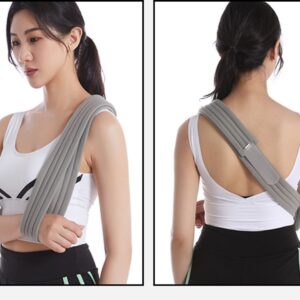 Wisexplorer 71inch/180cm Shoulder Immobilizer Arm Sling, Adjustable Lightweight&Comfortable Effective Medical Arm Support Sling for Rotator Cuff Torn Arm Wrist Hand Elbow Injury, Broken & Fractured Bones(Grey)