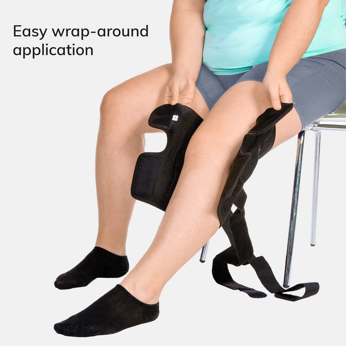 BraceAbility Torn Meniscus ROM Knee Brace - Hinged Post Surgery Support with Flexion Extension Control for Hyperextension and Locking Treatment, Ligament PCL or ACL Tears, Osteoarthritis Relief (S)