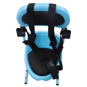 RENVIERY Rear Bicycle Seat for Child,Kid's Bike seat Rear with Pedal,Safe and Comfortable Rear Child Bike Seat for Children 6 Months to 6 Years