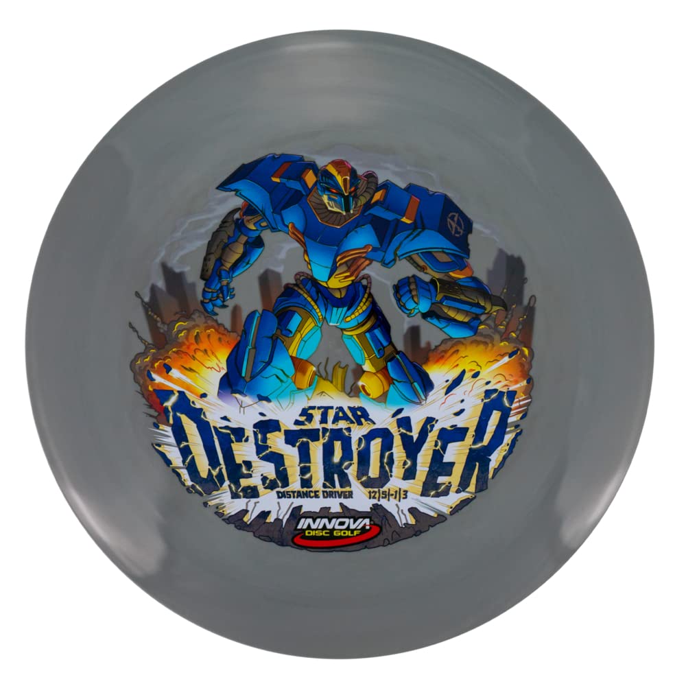 INNOVA InnVision Star Destroyer Distance Driver Golf Disc [Colors Will Vary] - 173-175g