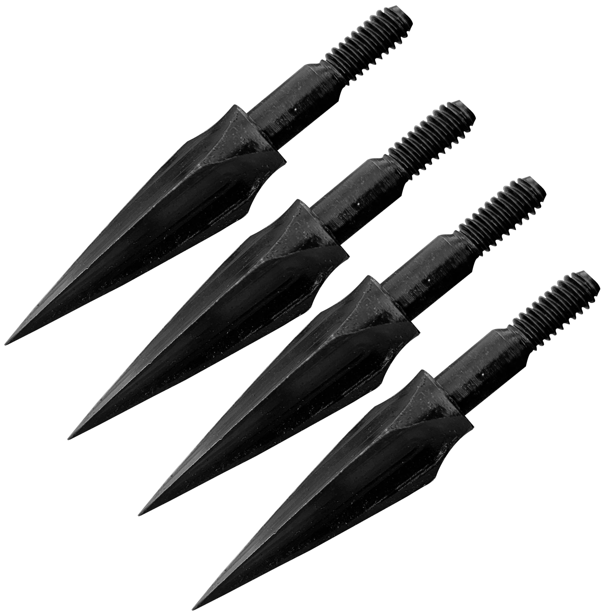 12 Pack Traditional Broadhead, Prctice Arrow Head 100 Grain for Crossbow Hunting and Target