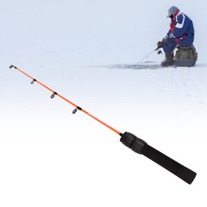 VBESTLIFE 50cm Mini Ice Fishing Rod,Ice Fishing Pole Ice Fishing Stick,Fishing Accessories