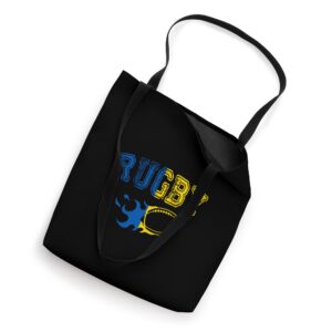 Rugby Supporter Ball Nations Ukraine Tote Bag