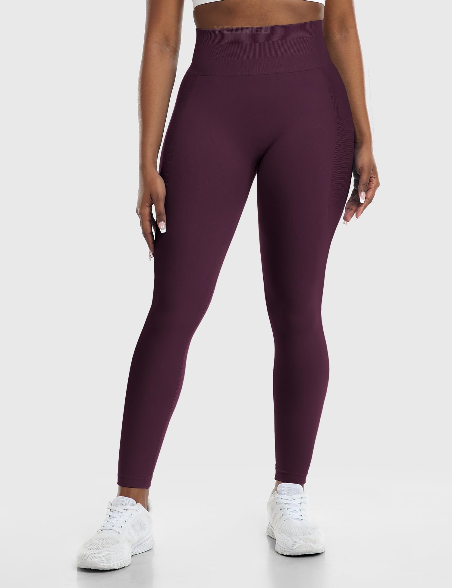 YEOREO Amplify Leggings for Women Seamless Scrunch Leggings Butt Lifting Gym High Waisted Athletic Leggings