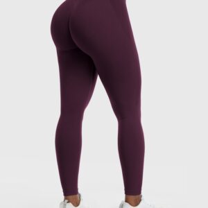 YEOREO Amplify Leggings for Women Seamless Scrunch Leggings Butt Lifting Gym High Waisted Athletic Leggings