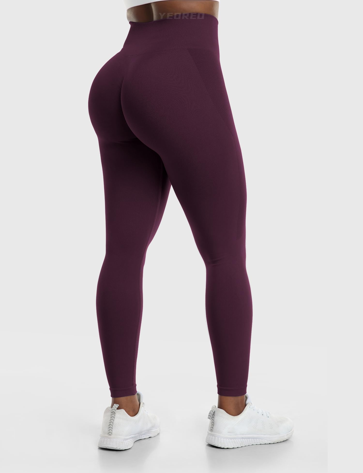 YEOREO Amplify Leggings for Women Seamless Scrunch Leggings Butt Lifting Gym High Waisted Athletic Leggings