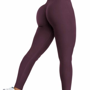 YEOREO Amplify Leggings for Women Seamless Scrunch Leggings Butt Lifting Gym High Waisted Athletic Leggings