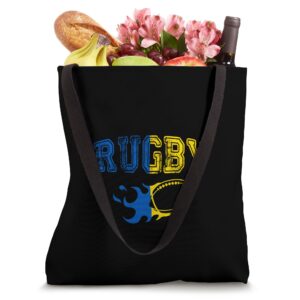 Rugby Supporter Ball Nations Ukraine Tote Bag